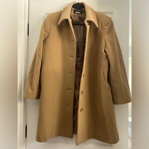 Tan Classics Wool Coat by S. Rothschild - 8P